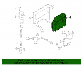 ECU unit engine computer Hyundai Tucson 16-18 1.6T AWD without Start-stop
