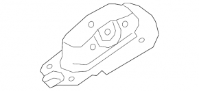Trailing arm bracket rear left Toyota Prius 50 Prime 16-22