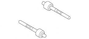 Steering rod right Kia Forte 4d 14-18