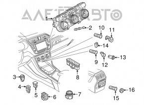 Automatic transmission mode control unit VW Taos 22-25