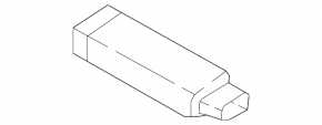 Antenna keyless rear VW Atlas 18-