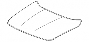 Honda Accord 18-22 steel hood