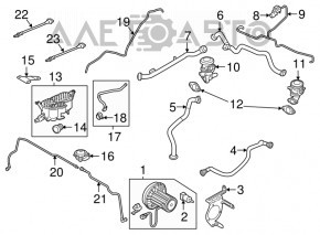 Air pump Audi Q5 8R 13-17 3.0 tfsi