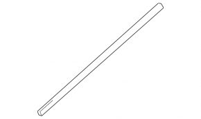 Windshield molding left Chevrolet Cruze 16-