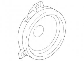 Subaru Impreza 17-23 GK front right door speaker, type 2