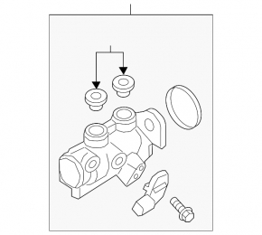 Audi A4 B9 17-25 Brake Master Cylinder