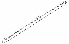 Right threshold molding for Audi A4 B9 20-25 S-Line