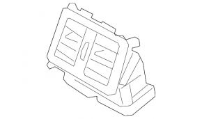 Kia Sportage 17-22 center console air vent
