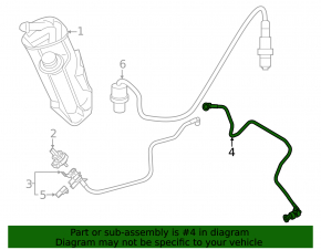 Vacuum pipe Mercedes X167 GLS 450 20-26