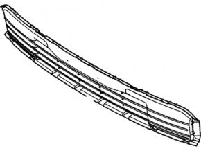 Lower grille front bumper Ford Flex 13-19 for car parking