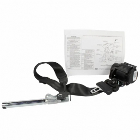 Driver seat belt without tensioner Ford Focus mk3 11-18 black