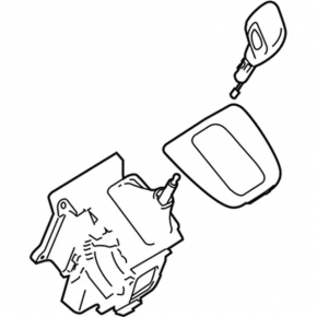 Gearbox shifter Ford Transit Connect MK2 13-18