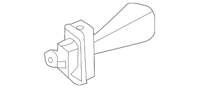 Front left door stop for Land Rover Range Rover Evoque 12-18