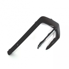 Front bumper trim left VW Atlas 18-20 with chrome molding, R-Line