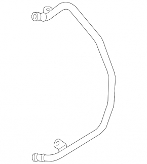 Automatic transmission cooling pipe intake (water) Audi A6 C7 12-14 AWD