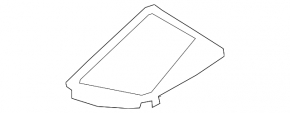 BMW X7 G07 19-24 Black Front Panel Projection Cover