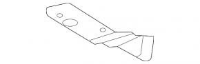 Right front mudguard liner for Lexus NX 22-25