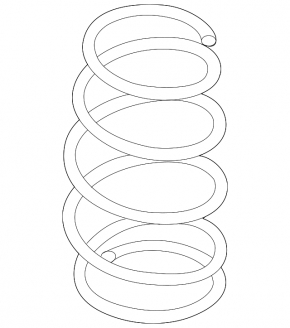 Front left spring Nissan Versa 12-19 usa