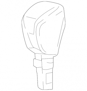 Honda Accord 18-22 chrome gear knob button