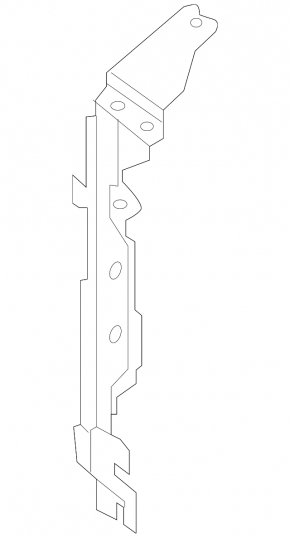 Nissan Pathfinder 13-20 Hood Lock Plate