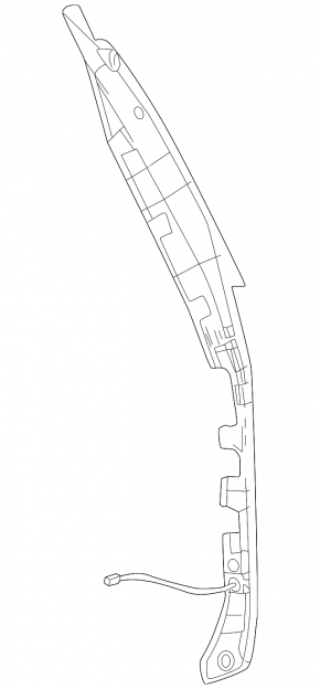 Right tailgate tilt sensor for Lexus LX 22-26