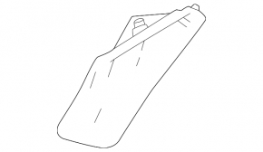 Rear left seat belt guide Chevrolet Equinox EV 24-26