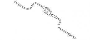 Front Hood Release Cable for Audi Q3 8U 15-18