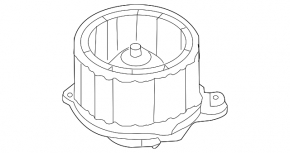 Heater Fan Motor Kia Sorento 10-15