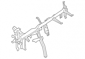 Reinforced under-torpedo pipe for Mercedes A-class V177 19-22