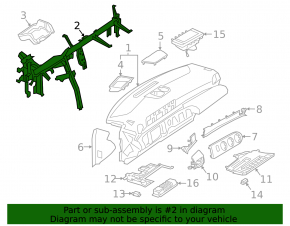 Reinforced under-torpedo pipe for Mercedes A-class V177 19-22