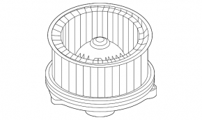 Motor fan heater Mazda CX-30 20- under auto