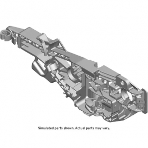 Rear right door handle mechanism Cadillac CTS 14-