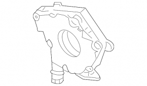 Oil pump for internal combustion engine Infiniti JX35 QX60 13