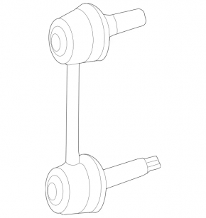 Rear left stabilizer link Mercedes GLS-class X166 13-19