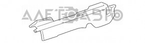 Trunk lining inner right Mercedes W164 ML