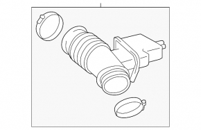 08-16 Toyota Sequoia Tundra Air Duct