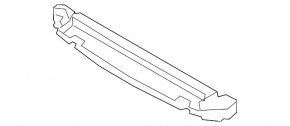 VW Jetta 22-24 Front Bumper Absorber