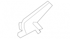 Windscreen wiper seal right GMC Terrain 10-17