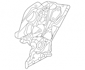 Front Engine Cover Kia Sorento 10-15 3.3