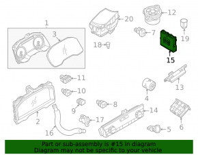 AMPLIFIER-CONTROL,AIR CONDITIONER Nissan Rogue 21-23 S