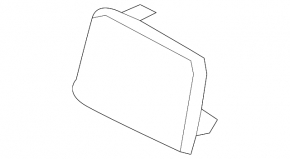 Right headlight washer cap VW Passat 06-09
