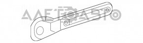 Mercedes X247 GLB 20-26 jack handle