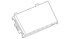 Monitor, display, navigation Audi Q8 19 8.6" lower