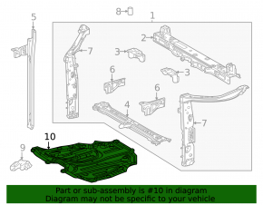 Engine protection Toyota Sienna 21-26