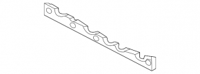 Front bumper mount, center lower, Lexus LX 22-26