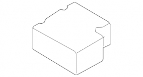 SRS airbag module airbag computer VW Tiguan 09-15