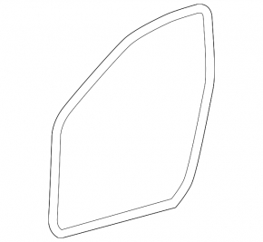 Front right door seal for Toyota Camry v50 12-14 USA beige