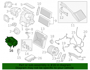 Ambient Air Temperature Sensor BMW X5 E70 07-13