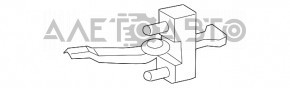Lexus RX350 RX450h 10-15 rear right door stop