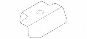 Rear seat runner plug, 3rd row, rear left, Mitsubishi Outlander 22-25